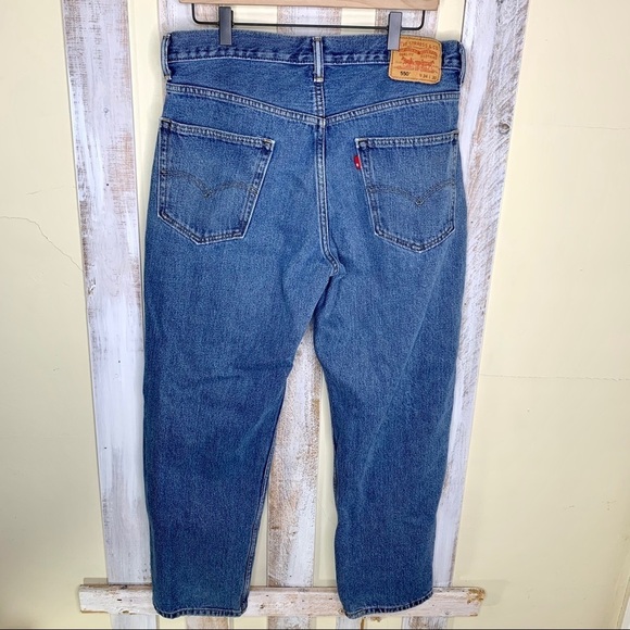 Levi's Other - Levi's 505 Red Tab TM Symbol 100% Cotton Jeans Mens 34x30